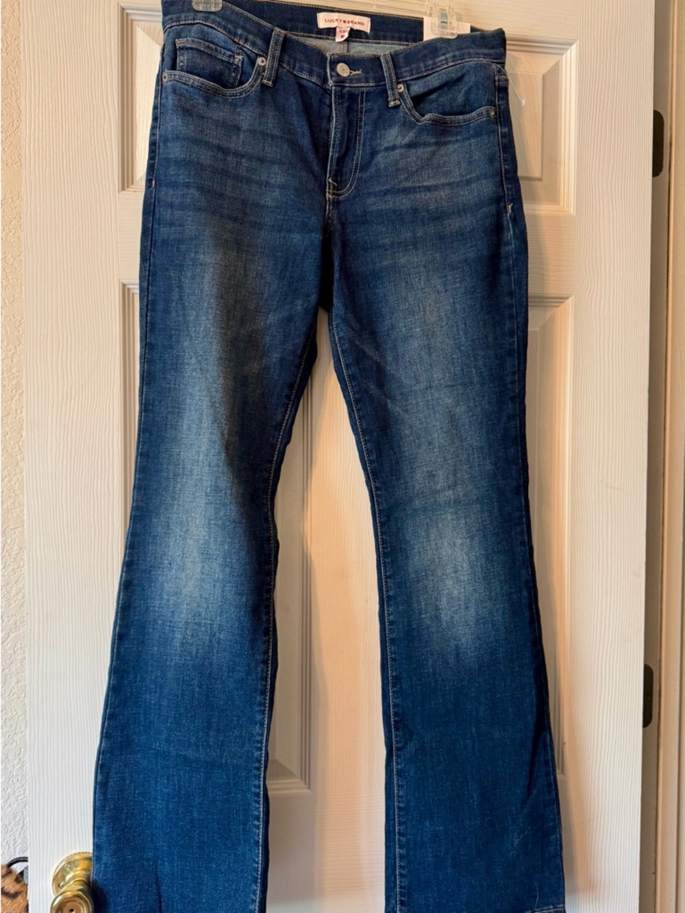Lucky Brand Women's Dark Indigo Flare Jeans